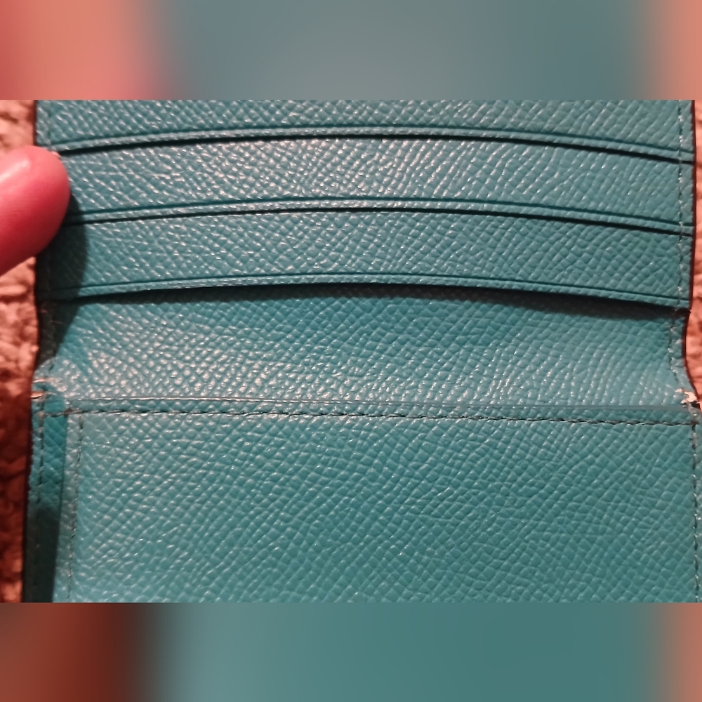 Coach Vibrant Blue Crossbody Bag and Wallet - Picture 13 of 16